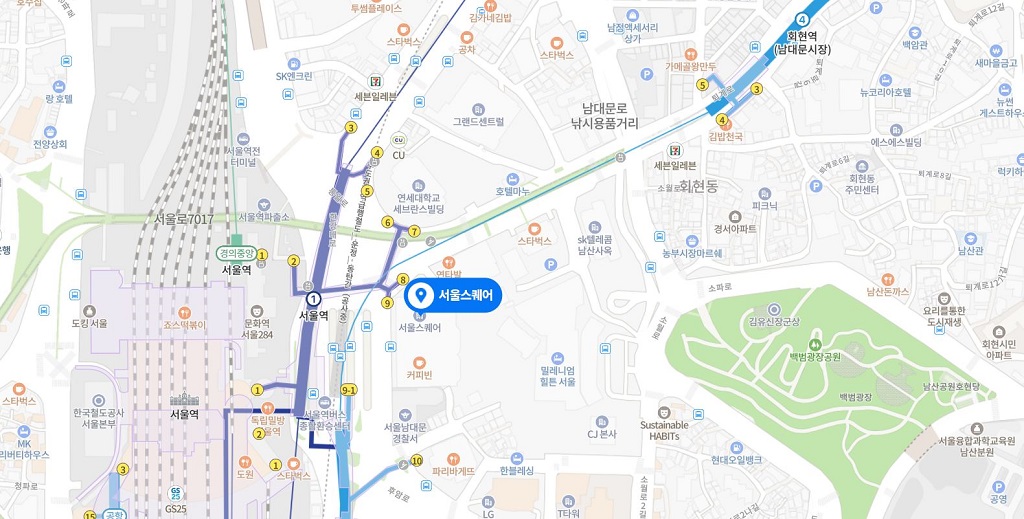 한국예술인복지재단 약도